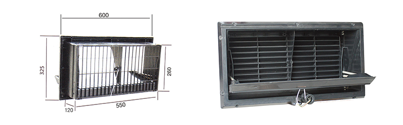 蛋鸡进风窗系统